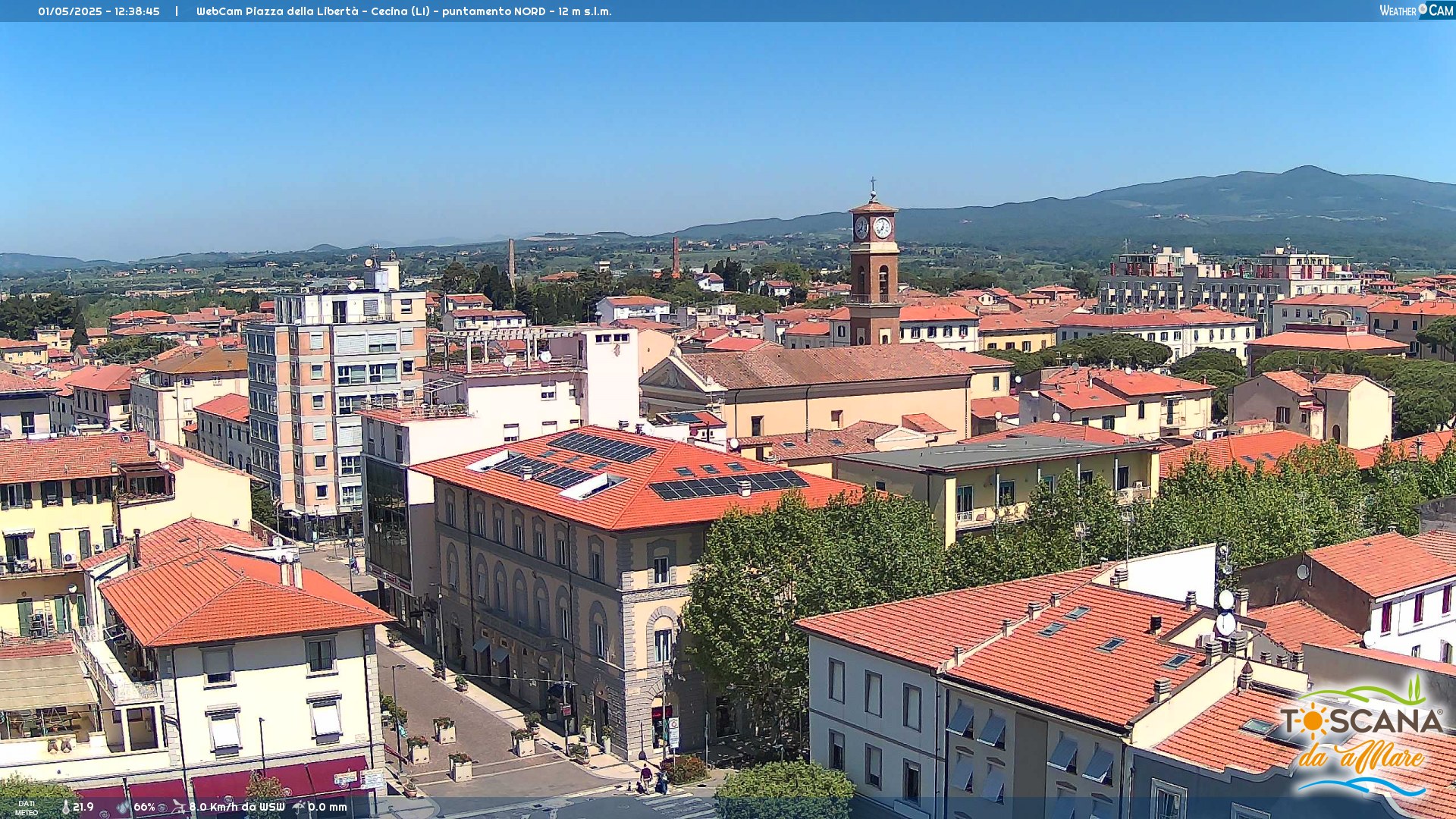 webcam Cecina