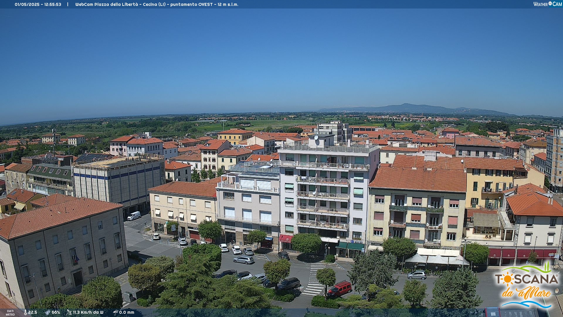 webcam Cecina